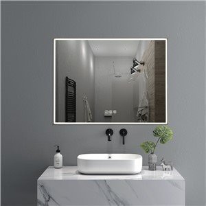 Baðherbergisspegill með snertiskjá