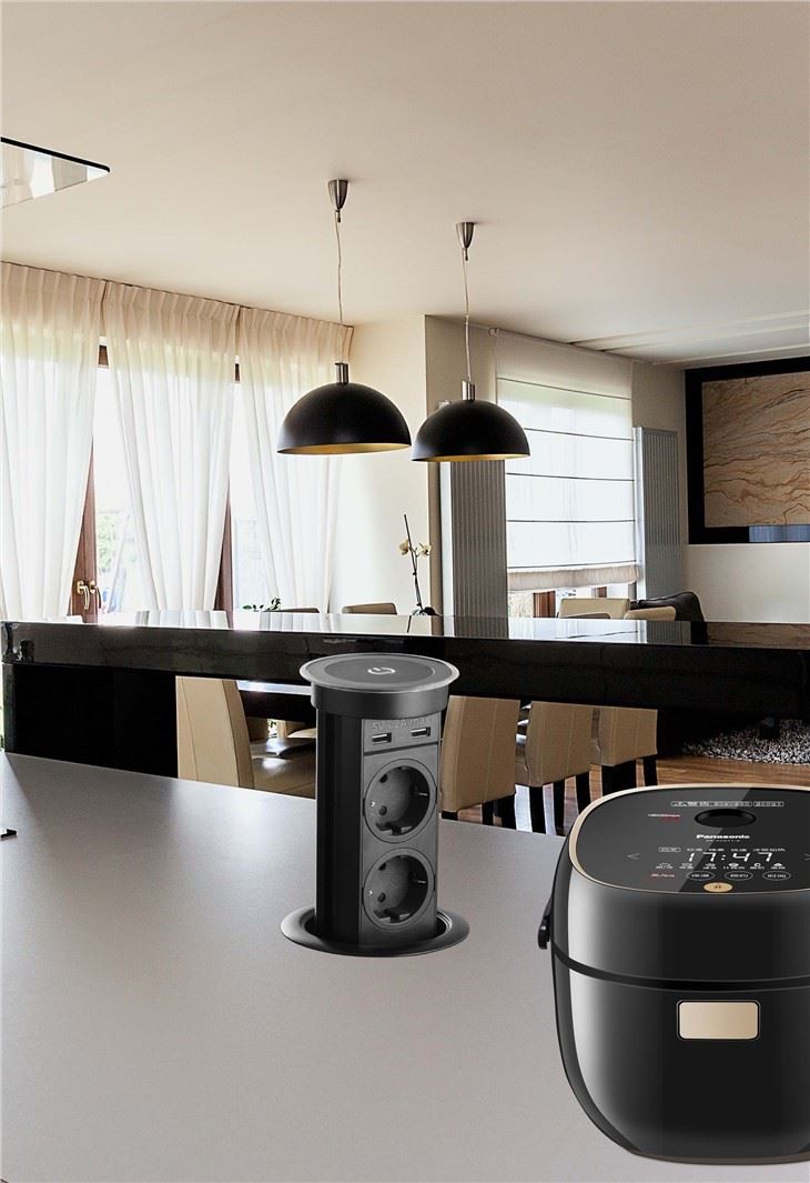 Kitchen Island Electrical Sockets